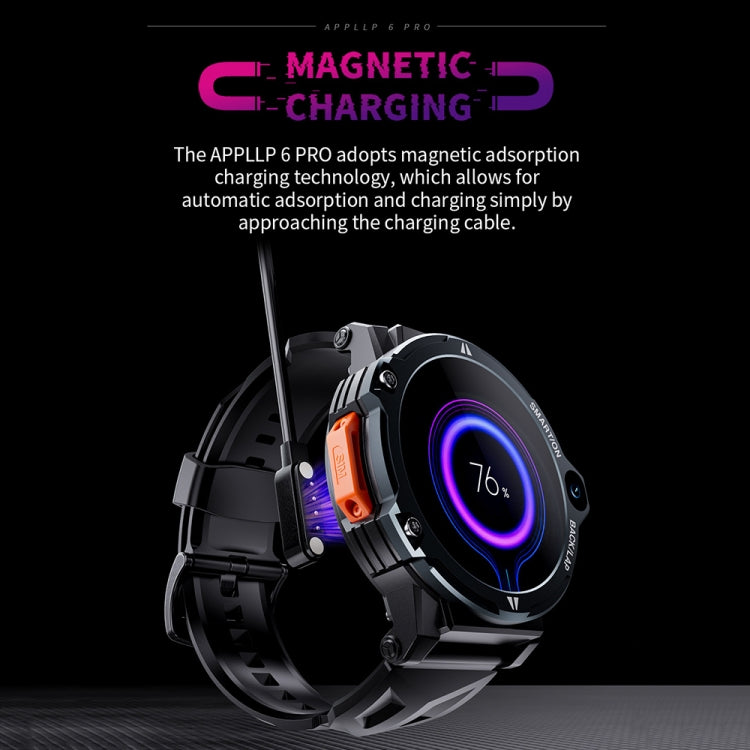 LOKMAT APPLLP6 PRO 1.54-inch 4G+64G Android 8.1 Dual-camera Independent Card Smart Watch(Silver) - free shipping - PMC TechLife - Order now!