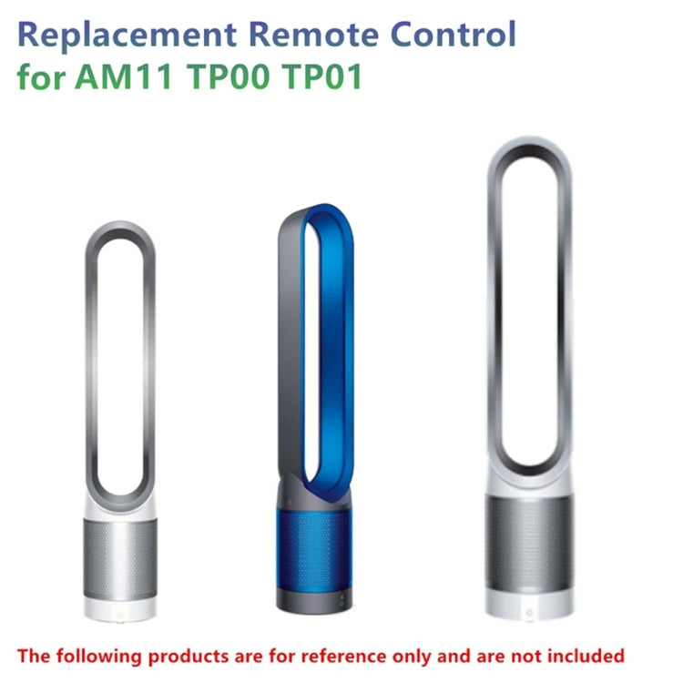 For Dyson TP00 TP01 AM11  Air Purifier Bladeless Fan Remote Control(Style 2) - For Dyson Accessories by PMc TechLife | Online Shopping South Africa | PMc TechLife | Buy Now Pay Later Mobicred