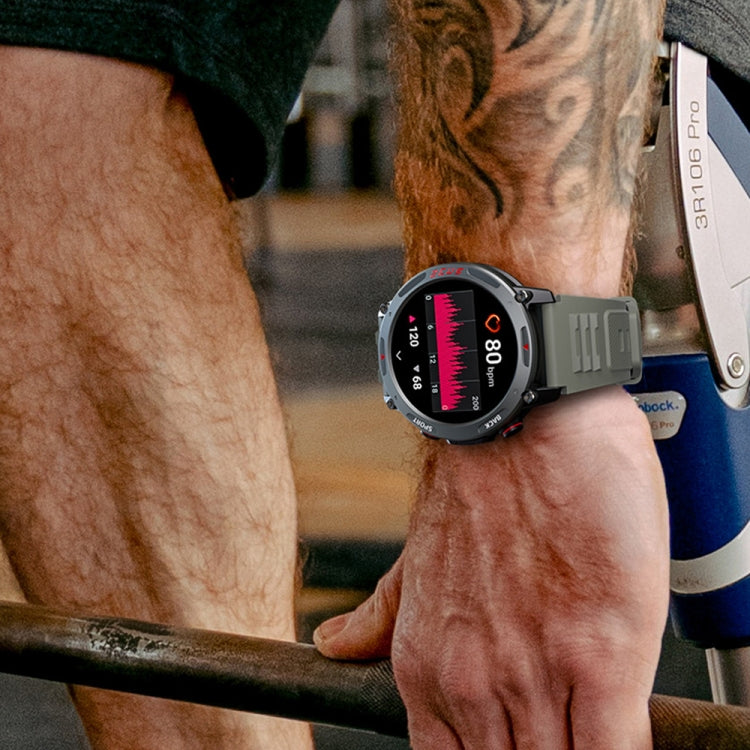 LOKMAT ZEUS4 PRO 1.43-Inch IP68 Waterproof Health Monitoring Bluetooth Call Smart Watch(Light Grey) - free shipping - PMC TechLife - Order now!