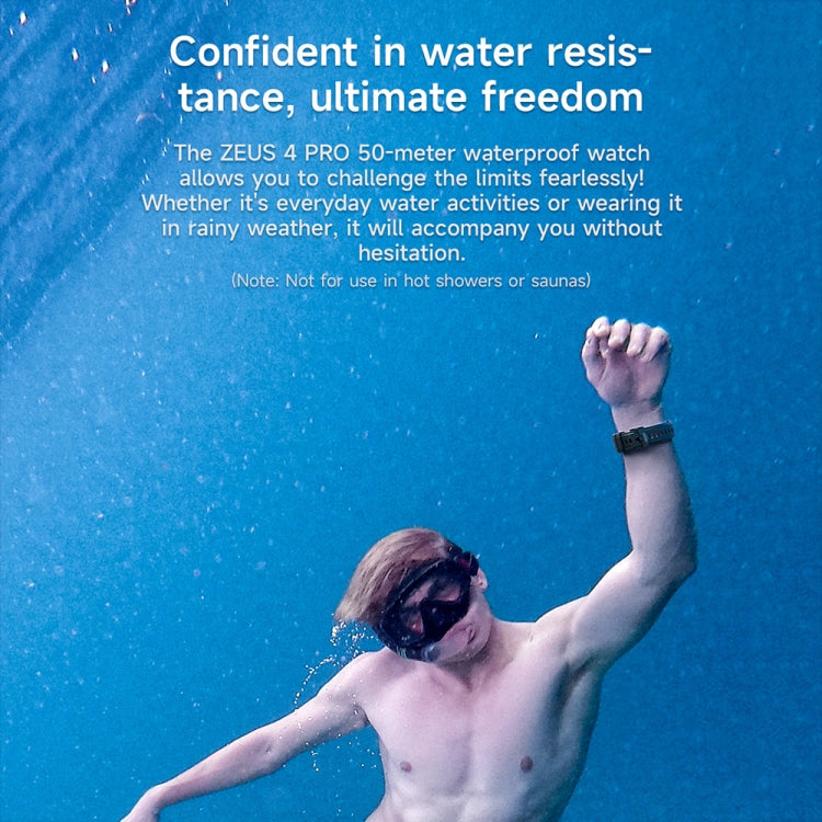 LOKMAT ZEUS4 PRO 1.43-Inch IP68 Waterproof Health Monitoring Bluetooth Call Smart Watch(Light Grey) - free shipping - PMC TechLife - Order now!