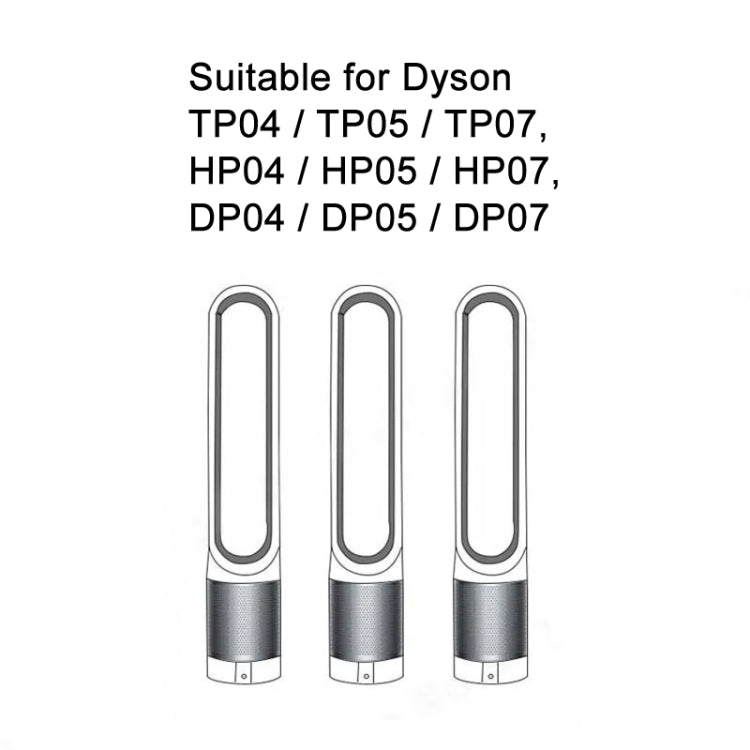 2pcs /Set Activated Carbon Filter For Dyson Air Purifier TP04 / TP05 / TP07, HP04 / HP05 / HP07, DP04 / DP05 / DP07 - For Dyson Accessories by PMC TechLife | Online Shopping South Africa | PMC TechLife | Buy Now Pay Later Mobicred