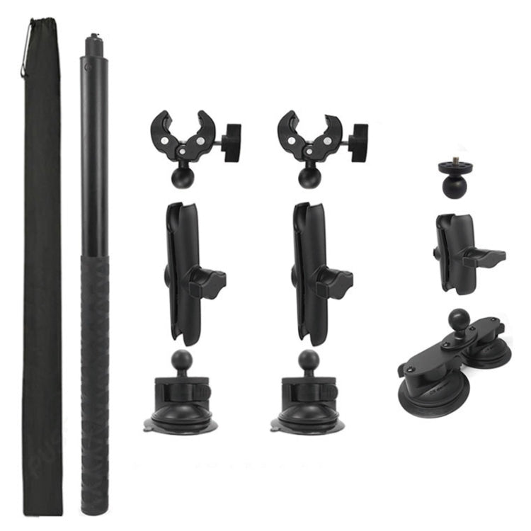 For Insta 360 ONE X / X2 / X3 / X4 Car Top Suction Cup Selfie Stick Bracket, Model: Set 3 - free shipping - PMC TechLife - Order now!