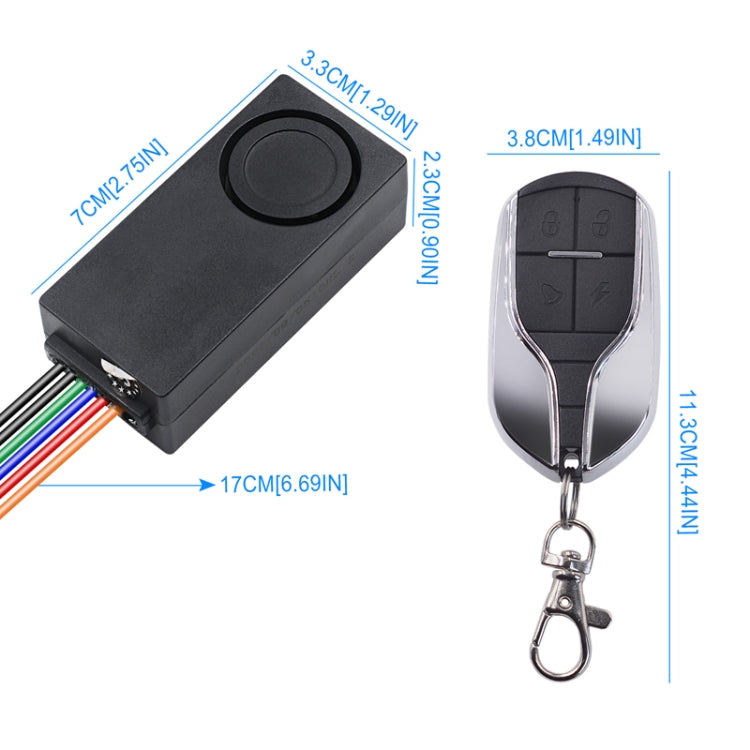 Electric Vehicle Anti-theft Remote Alarm Keyless Quick Vehicle Search(48-72V) - Theft Protection by PMC TechLife | Online Shopping South Africa | PMC TechLife | Buy Now Pay Later Mobicred