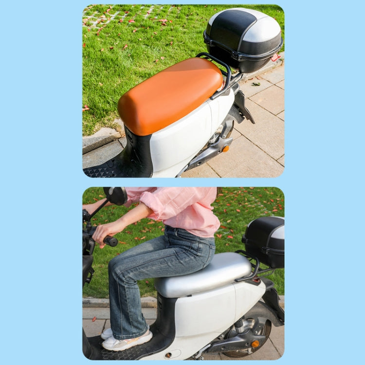 Electric Vehicle Universal Waterproof Sun Protection Seat Cover For All Seasons, Color: Light Brown(S) - Seat Covers by PMC TechLife | Online Shopping South Africa | PMC TechLife | Buy Now Pay Later Mobicred