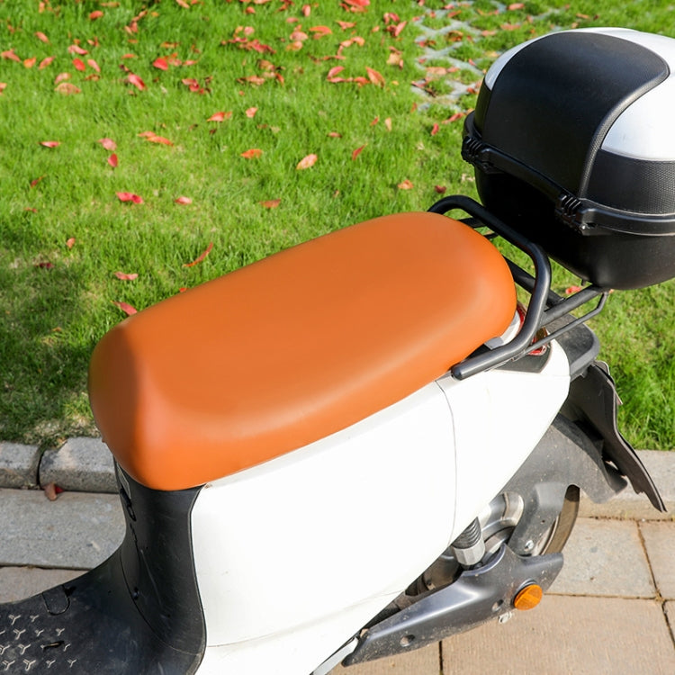 Electric Vehicle Universal Waterproof Sun Protection Seat Cover For All Seasons, Color: Light Brown(XL) - Seat Covers by PMC TechLife | Online Shopping South Africa | PMC TechLife | Buy Now Pay Later Mobicred