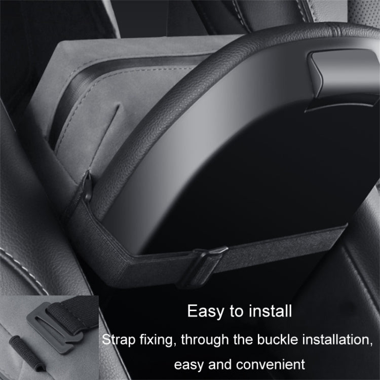 Car Armrest Box Tissue Box Car Sun Visor Seat Back Hanging Tissue Storage Bag(Grey) - Tissue Boxes by PMC TechLife | Online Shopping South Africa | PMC TechLife | Buy Now Pay Later Mobicred