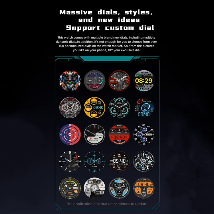 LOKMAT ZEUS6 PRO 1.46-Inch IP68 Waterproof SOS Flashlight Bluetooth Smart Watch(Brick Red) - free shipping - PMC TechLife - Order now!