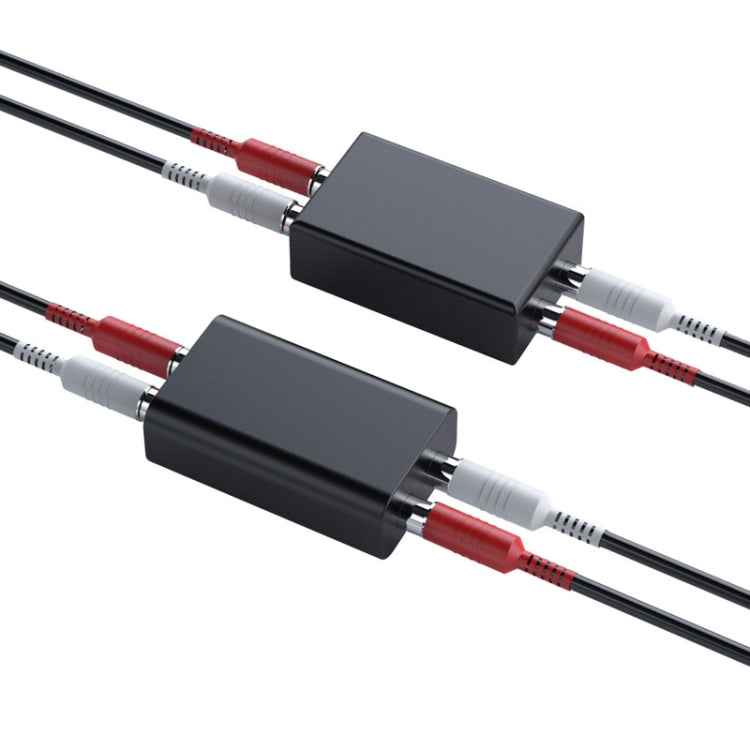 RCA Audio Ground Loop Isolator Anti-Interference Noise Reducer Eliminate Current Sound Bluetooth Receiver(Ellipse) - Live Sound Effects Processors by PMC TechLife | Online Shopping South Africa | PMC TechLife | Buy Now Pay Later Mobicred