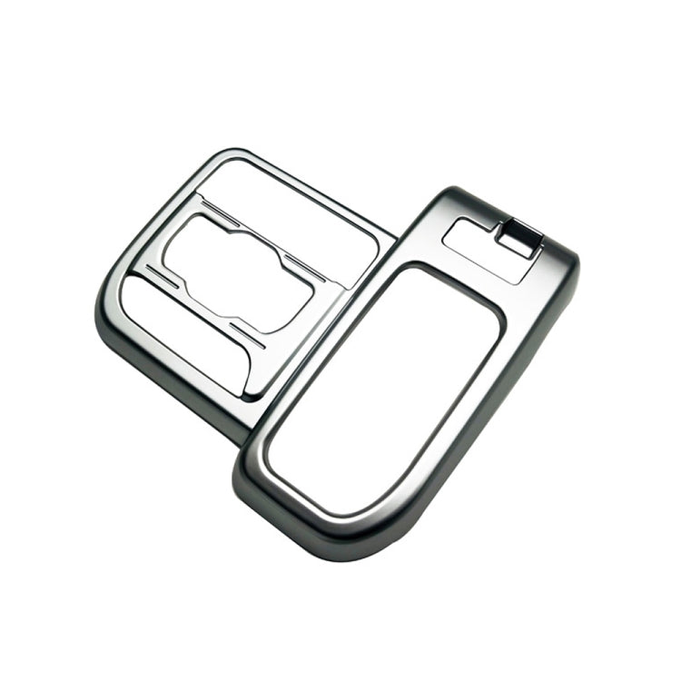 For 2024 Suzuki Spacia Custom Right-Hand Drive Gear Shift Frame Control Panel Decorative Sticker(Silver) - Car Interior Mouldings by PMC TechLife | Online Shopping South Africa | PMC TechLife | Buy Now Pay Later Mobicred