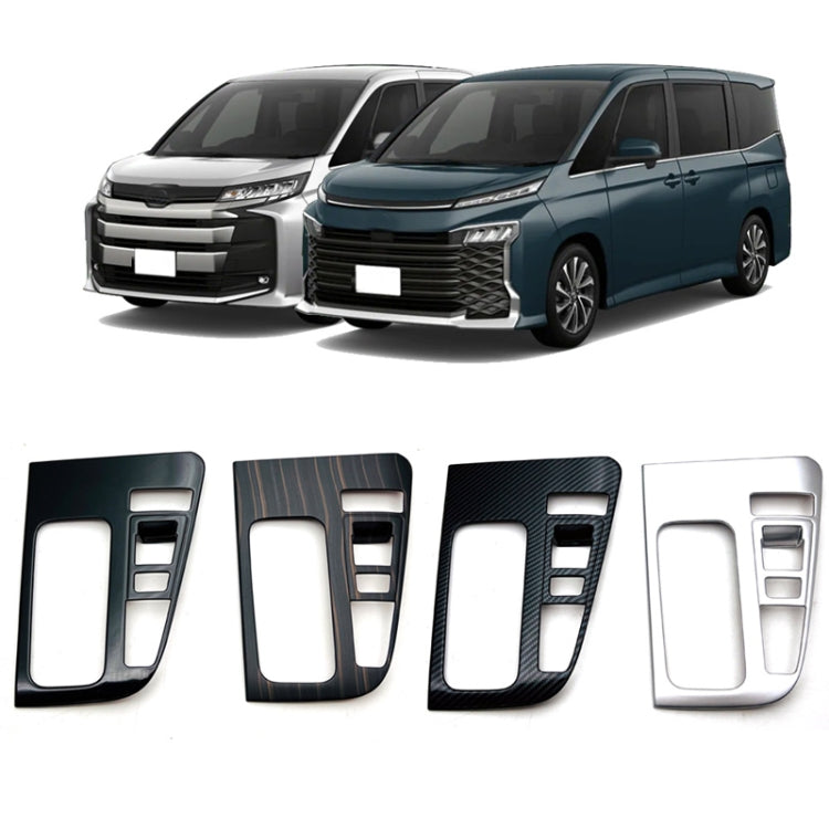 For Toyota 2022 VOXY NOAH 90 Series Right-Hand Drive Front Gear Trim Frame, Size: Hybrid Version(Wood Grain) - Car Interior Mouldings by PMC TechLife | Online Shopping South Africa | PMC TechLife | Buy Now Pay Later Mobicred