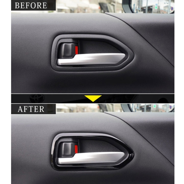For Toyota 2022 VOXY/NOAH 90 Series Right-hand Drive Door Handle Patch Frame(Matte Silver) - Car Interior Mouldings by PMC TechLife | Online Shopping South Africa | PMC TechLife | Buy Now Pay Later Mobicred