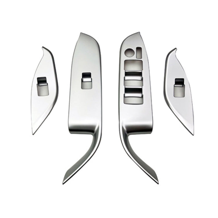 For Toyota 2022 VOXY/Noah 90 Series Right-hand Drive Glass Switch Panel Modification Sticker(Matte Silver) - Car Interior Mouldings by PMC TechLife | Online Shopping South Africa | PMC TechLife | Buy Now Pay Later Mobicred