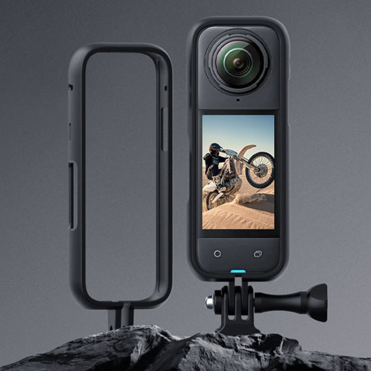 For Insta360 X4 TELESIN S6-CRF-01-TIS Plastic Protective Frame - Mount & Holder by TELESIN | Online Shopping South Africa | PMC TechLife | Buy Now Pay Later Mobicred