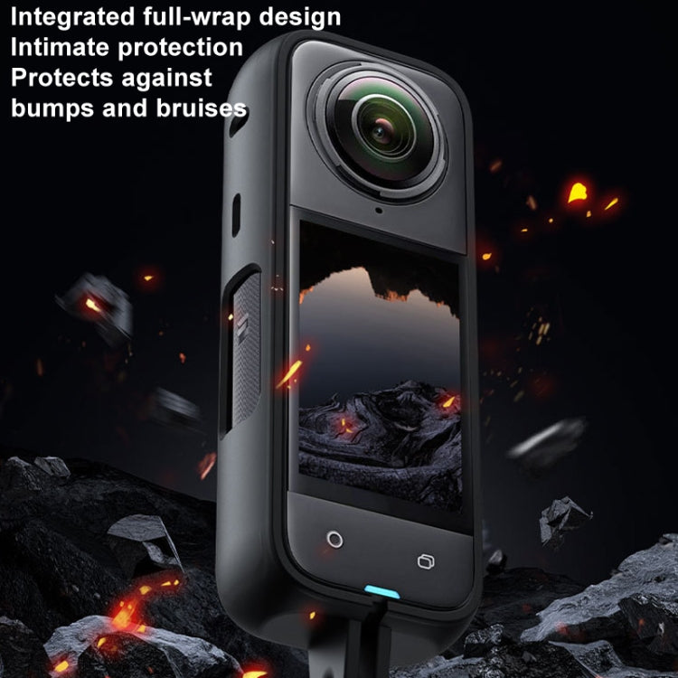 For Insta360 X4 TELESIN S6-CRF-01-TIS Plastic Protective Frame - Mount & Holder by TELESIN | Online Shopping South Africa | PMC TechLife | Buy Now Pay Later Mobicred