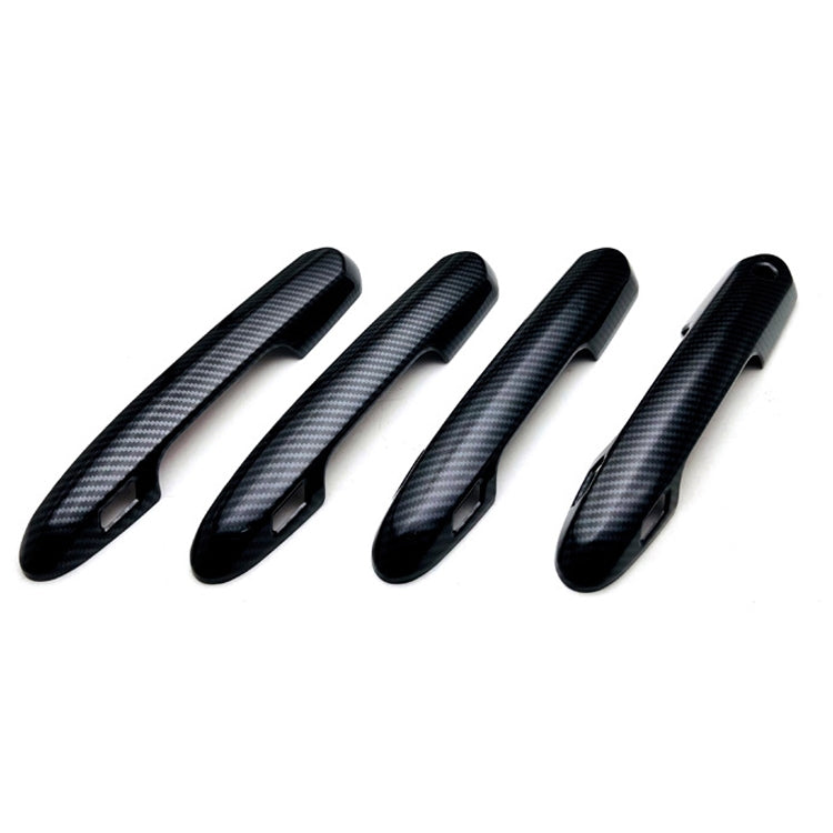 For 2023 Toyota Crown Right-hand Drive Door Handle Protection Cover Decoration(Carbon Fiber) - Decorative Strip by PMC TechLife | Online Shopping South Africa | PMC TechLife | Buy Now Pay Later Mobicred