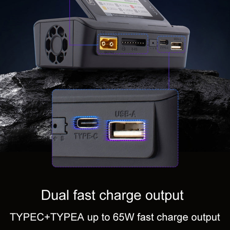 ToolkitRC M9 600W Airplane Li-Po Battery Balance Charger With Voice Function(Black) - free shipping - PMC Jewellery - Order now!