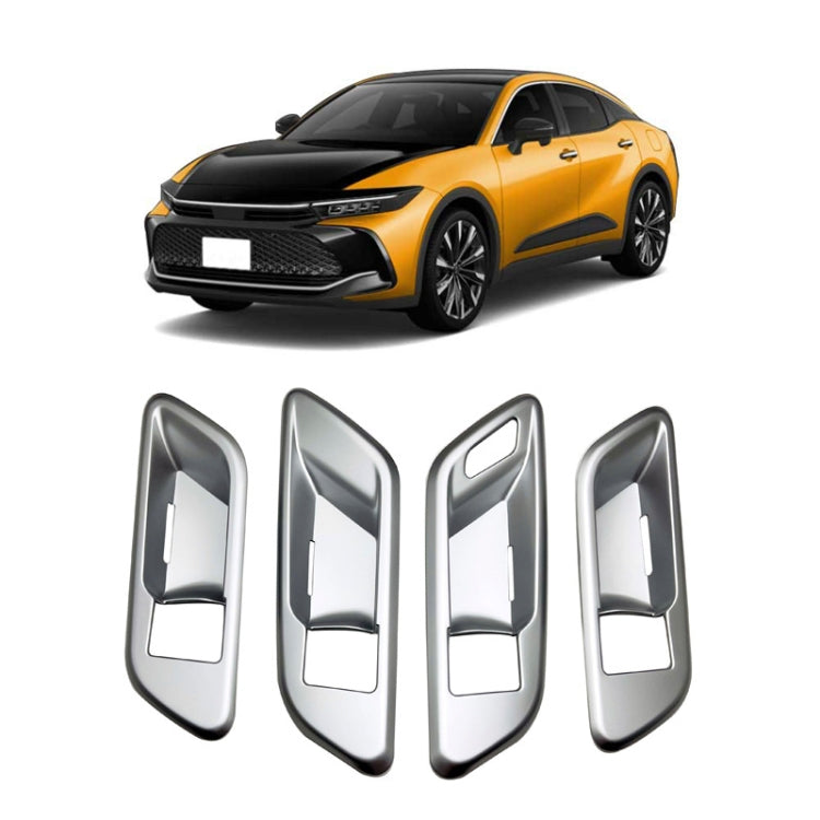 For 2023 Toyota Crown Door Handle Cover Decorative Frame, Style: Right-hand Drive(Silver) - Decorative Strip by PMC TechLife | Online Shopping South Africa | PMC TechLife | Buy Now Pay Later Mobicred