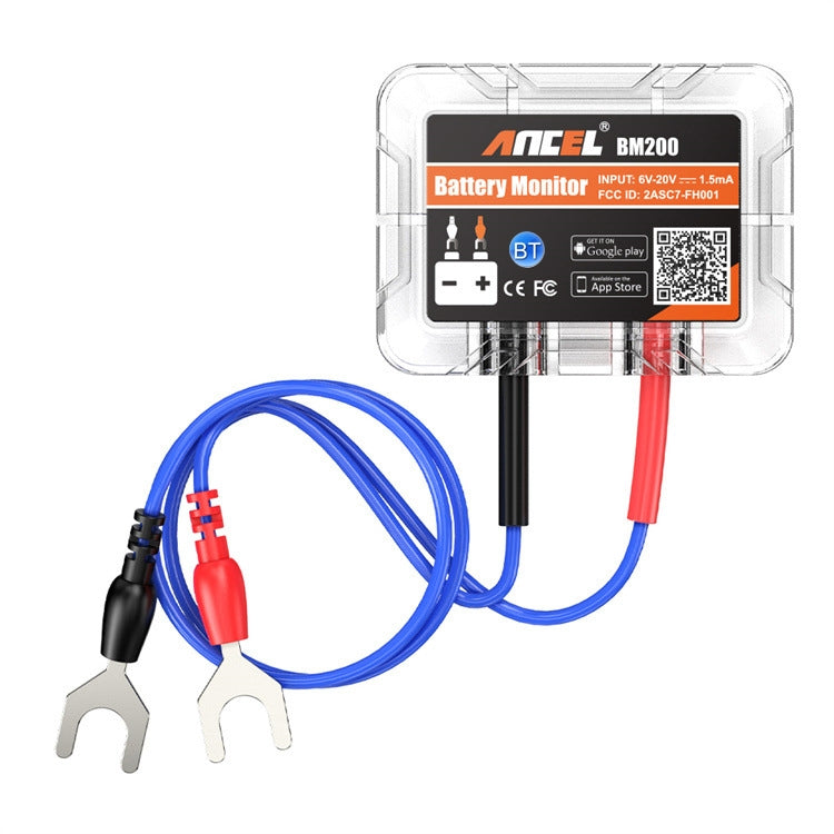 ANCEL BM200 12V Bluetooth 4.2 Car Battery Analysis and Detection Tool Battery Tester - Electronic Test by ANCEL | Online Shopping South Africa | PMC TechLife | Buy Now Pay Later Mobicred