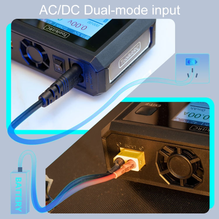 ToolkitRC M7AC Airplane And Car Model Li-Po Battery Balance Charger(US Plug) - free shipping - PMC Jewellery - Order now!