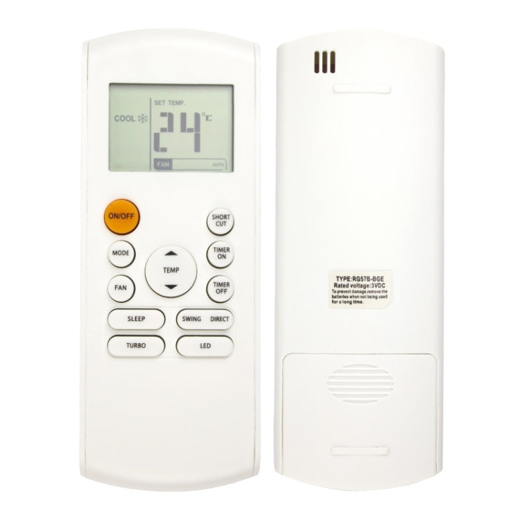 For Midea Air Conditioner RG57B-BGE Remote Control Replacement Parts - Air-Conditioner by PMc TechLife | Online Shopping South Africa | PMc TechLife | Buy Now Pay Later Mobicred