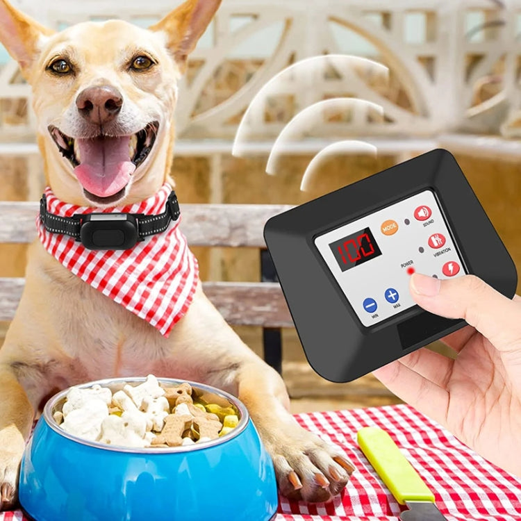 1 Drag 3 Pet Electronic Fence Wireless Dog Trainer Smart Electric Shock Dog Collar(Black) - Training Aids by PMC TechLife | Online Shopping South Africa | PMC TechLife | Buy Now Pay Later Mobicred
