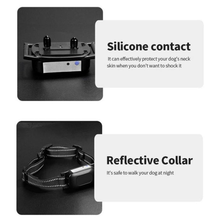 1 Drag 2 Pet Electronic Fence Wireless Dog Trainer Smart Electric Shock Dog Collar(Black) - Training Aids by PMC TechLife | Online Shopping South Africa | PMC TechLife | Buy Now Pay Later Mobicred