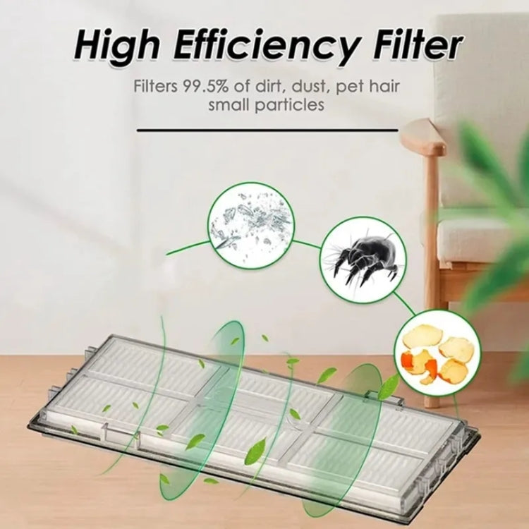 For Roborock G20 / S8 Plus / S8 / S8 Pro Vacuum Cleaner Accessories 1pair Rubber Brush - free shipping - PMc TechLife - Order now!