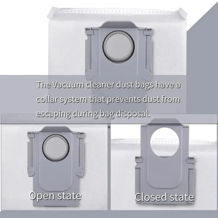 For Roborock G20 / S8 Plus / S8 / S8 Pro Vacuum Cleaner Accessories 1 Main Brush Cover White - free shipping - PMc TechLife - Order now!