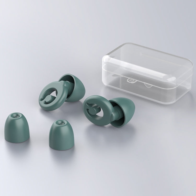 Silicone Sleep Soundproof Noise Reducing Earplugs Swimming Waterproof Earplugs(Green) - free shipping - PMC TechLife - Order now!