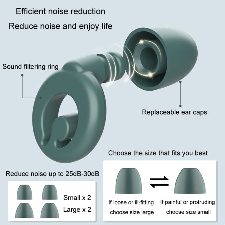 Silicone Sleep Soundproof Noise Reducing Earplugs Swimming Waterproof Earplugs(Black) - free shipping - PMC TechLife - Order now!