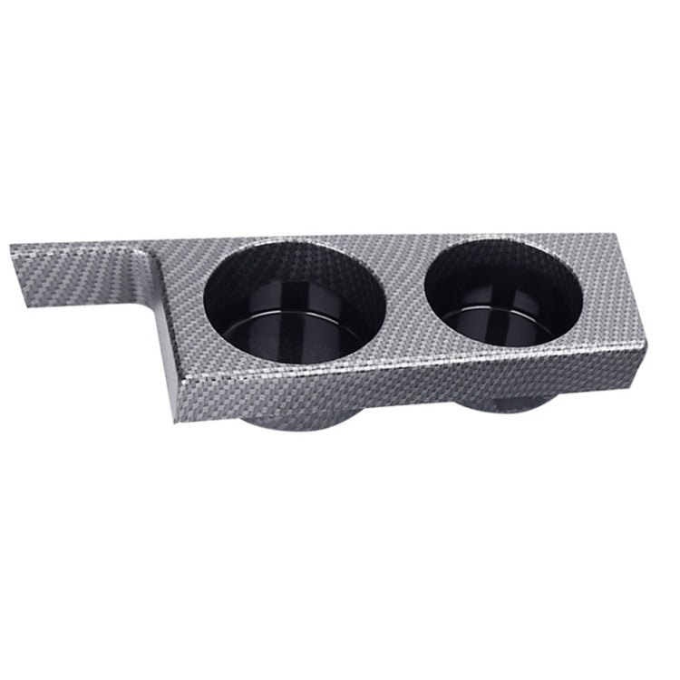 For BMW 5 Series E39/528i/530i/M5 Left-hand Drive Car Central Control Cup Holder, Color: Carbon Grain - Car Drink Holders by PMC TechLife | Online Shopping South Africa | PMC TechLife | Buy Now Pay Later Mobicred