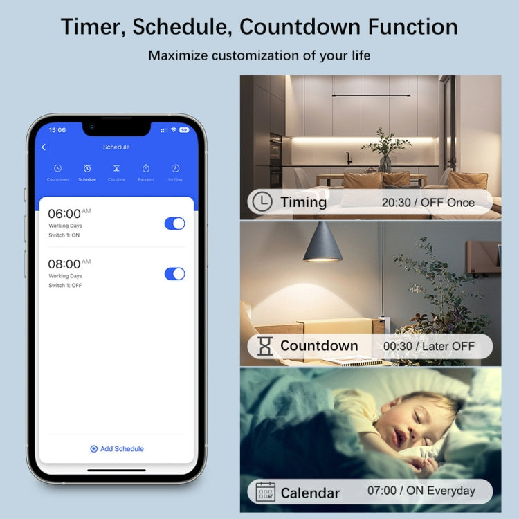 3CH WiFi Smart Switch Module For Alexa / Google Home / Tuya Smart Life APP - Smart Switch by PMC TechLife | Online Shopping South Africa | PMC TechLife | Buy Now Pay Later Mobicred