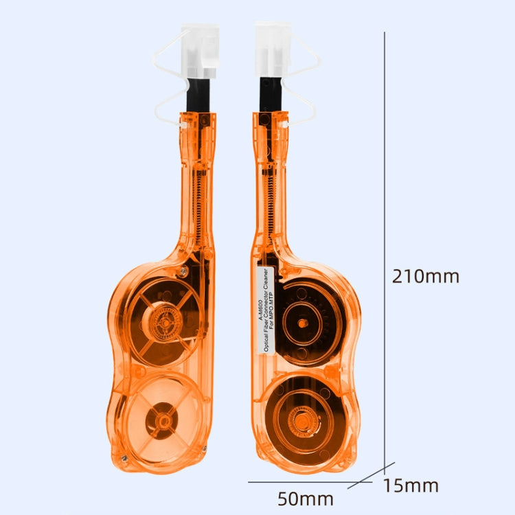 For MPO / MTP Fiber Optic Cleaning Pen Optical Module Ferrule Endface Cleaner(Orange) - Lan Cable and Tools by PMC Jewellery | Online Shopping South Africa | PMC Jewellery | Buy Now Pay Later Mobicred