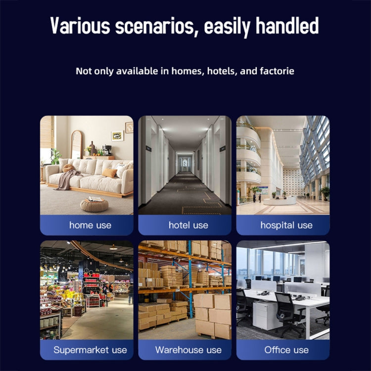 QSQ218 Multifunctional LED Household Indoor High-power Ultrasonic Mouse Repellent UK Plug(Black) - Repellents by PMc TechLife | Online Shopping South Africa | PMc TechLife | Buy Now Pay Later Mobicred