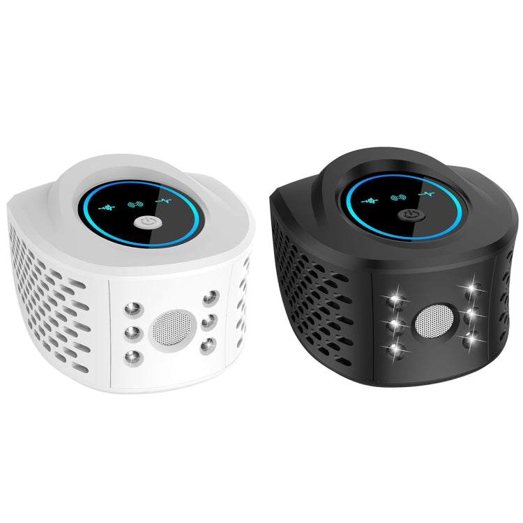 QSQ218 Multifunctional LED Household Indoor High-power Ultrasonic Mouse Repellent US Plug(Black) - Repellents by PMc TechLife | Online Shopping South Africa | PMc TechLife | Buy Now Pay Later Mobicred