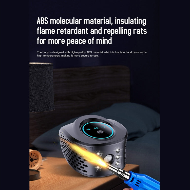 QSQ218 Multifunctional LED Household Indoor High-power Ultrasonic Mouse Repellent UK Plug(Black) - Repellents by PMc TechLife | Online Shopping South Africa | PMc TechLife | Buy Now Pay Later Mobicred