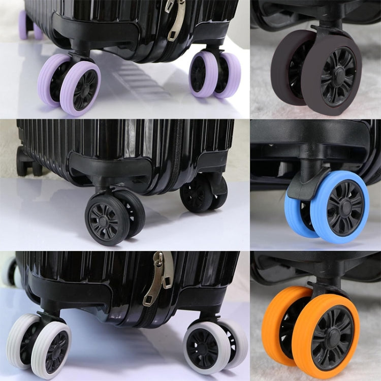 8pcs /Set Luggage Wheel Silicone Protective Cover Swivel Chair Wheel Sound Reducing Cover, Size: Small 4-5cm Wheels(4 Generation Pink) - Accessories by PMC TechLife | Online Shopping South Africa | PMC TechLife | Buy Now Pay Later Mobicred