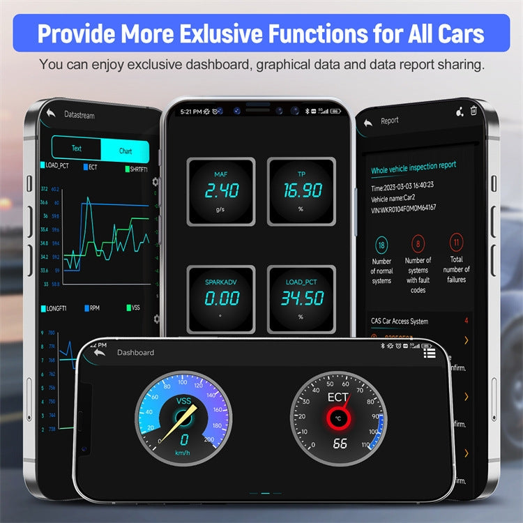 AUTOPHIX 3610 Bluetooth Car Full System Diagnostic Scanner For VW / AUDI / SKODA / SEAT - free shipping - PMC TechLife - Order now!
