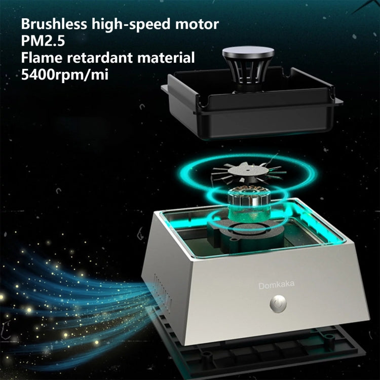 Domkaka TS-20 With Light Model Electronic Ashtray Air Purifier(Black) - free shipping - PMc TechLife - Order now!