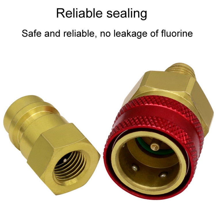 Car Household Air Conditioning And Refrigeration Equipment Fluoridation High And Low Pressure Fittings, Model: High And Low Pressure - free shipping - PMC TechLife - Order now!