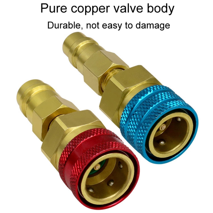 Car Household Air Conditioning And Refrigeration Equipment Fluoridation High And Low Pressure Fittings, Model: High And Low Pressure - free shipping - PMC TechLife - Order now!