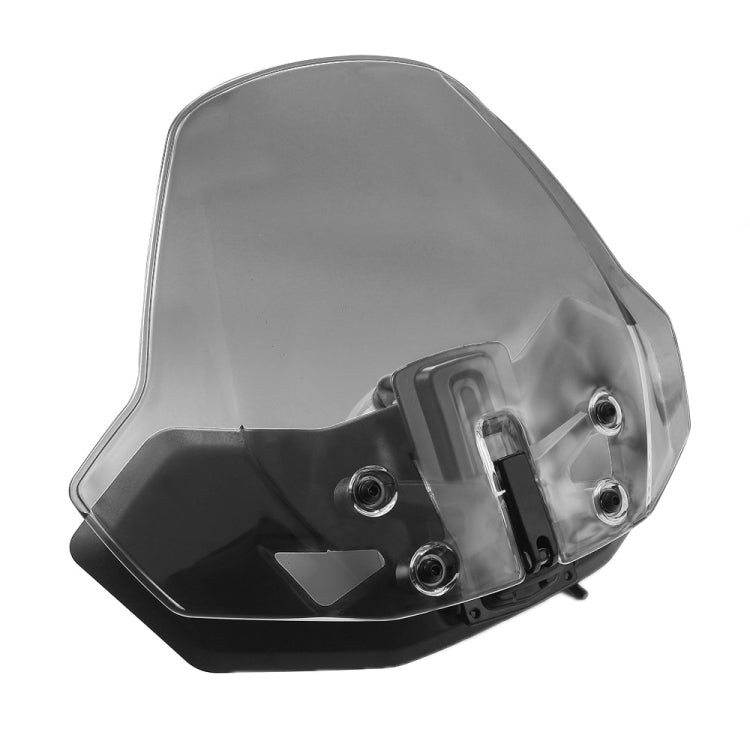 For Can-Am Ryker 600/Ryker 900 Adjustable Front Windshield(Grey) - Replacement Parts by PMC TechLife | Online Shopping South Africa | PMC TechLife | Buy Now Pay Later Mobicred