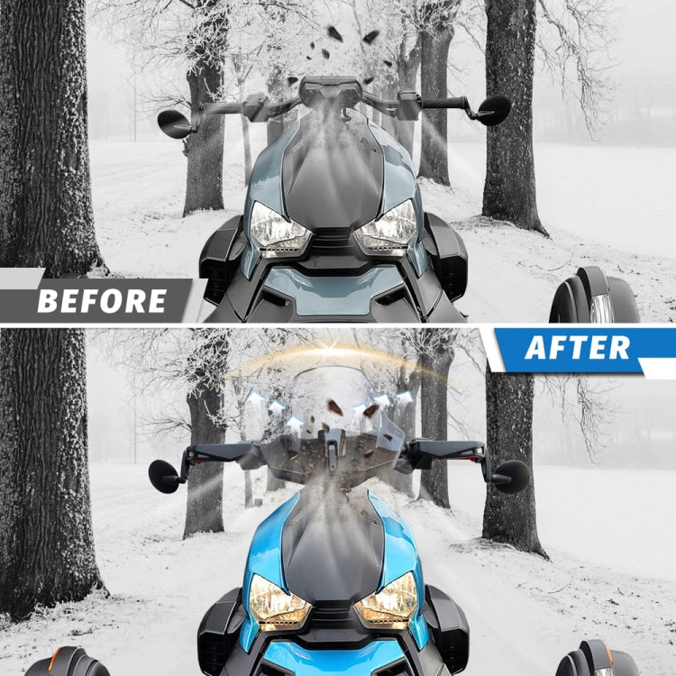 For Can-Am Ryker 600/Ryker 900 Adjustable Front Windshield(Transparent) - Replacement Parts by PMC TechLife | Online Shopping South Africa | PMC TechLife | Buy Now Pay Later Mobicred