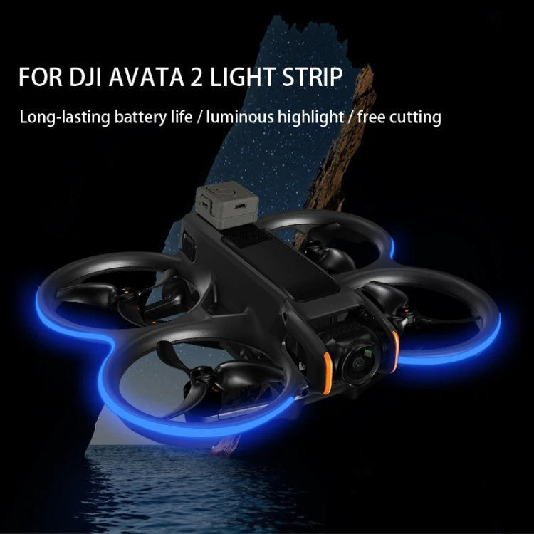 For DJI Avata 2 RCSTQ Colorful Luminous Light Belt High Bright Tube Night Flight Warning Light Strip(Fluorescent) - free shipping - PMC TechLife - Order now!