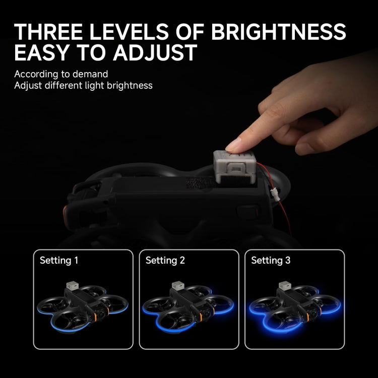 For DJI Avata 2 RCSTQ Colorful Luminous Light Belt High Bright Tube Night Flight Warning Light Strip(Fluorescent) - free shipping - PMC TechLife - Order now!