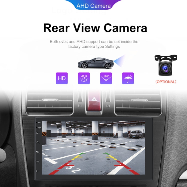 7inch Android 13.0 Dual Butt Universal Wireless Carplay Car Navigation Center Control All-In-One Monitor(Standard+AHD Camera) - Car MP3 & MP4 & MP5 by PMC TechLife | Online Shopping South Africa | PMC TechLife | Buy Now Pay Later Mobicred