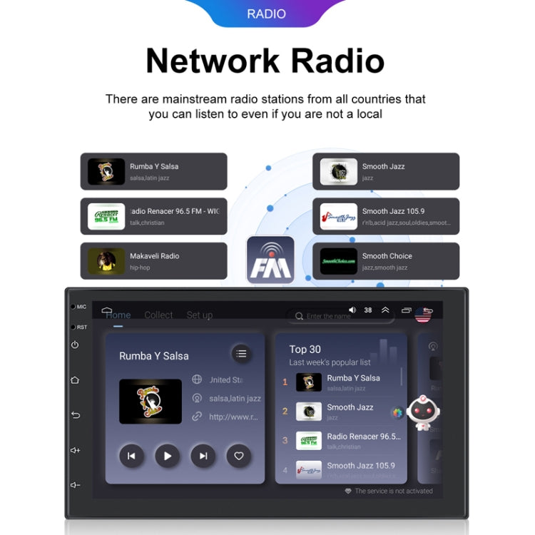 7inch Android 13.0 Dual Butt Universal Wireless Carplay Car Navigation Center Control All-In-One Monitor(Standard+AHD Camera) - Car MP3 & MP4 & MP5 by PMC TechLife | Online Shopping South Africa | PMC TechLife | Buy Now Pay Later Mobicred