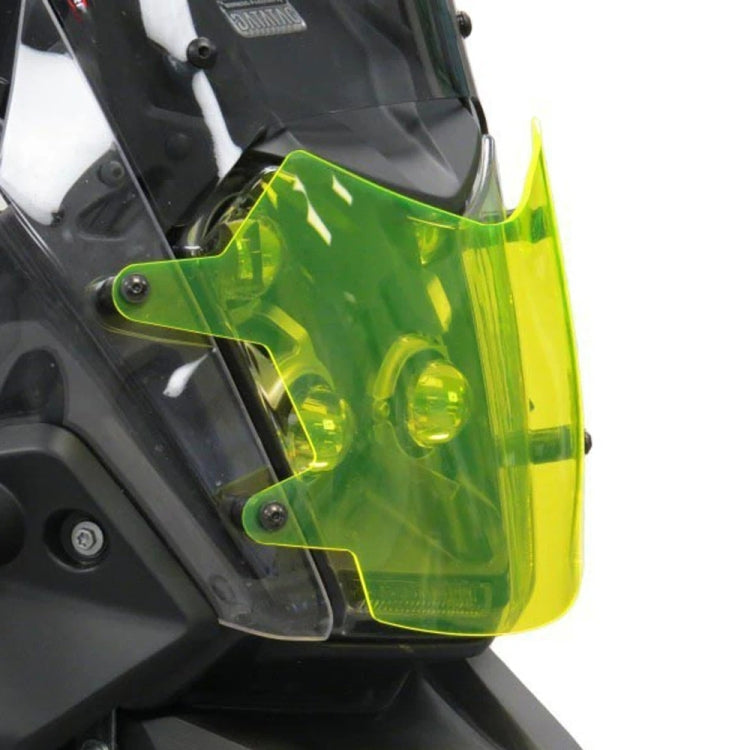 For Yamaha Tenere 700 Headlight Acrylic Protective Cover(Transparent) - Ornamental Parts by PMC TechLife | Online Shopping South Africa | PMC TechLife | Buy Now Pay Later Mobicred