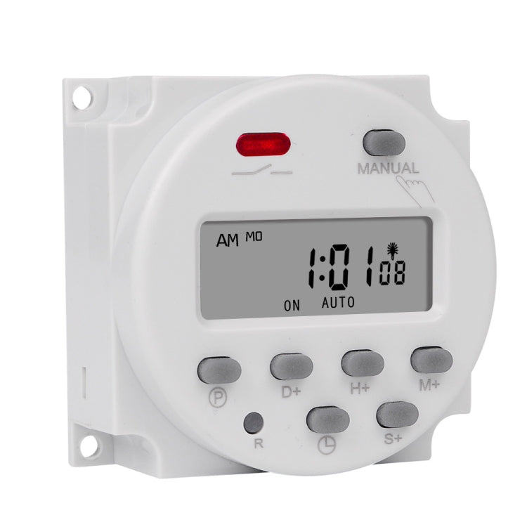 SINOTIMER CN101S-110V 1 Second Interval Digital LCD Timer Switch 7 Days Weekly Programmable Time Relay - Switch by SINOTIMER | Online Shopping South Africa | PMC TechLife | Buy Now Pay Later Mobicred