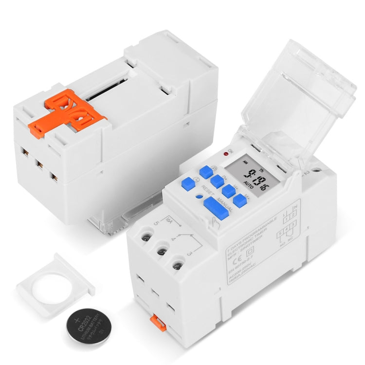 SINOTIMER TM919A-2 220V 16A Din Rail Mount Digital Timer Switch Microcomputer Weekly Programmable Time Relay Control - free shipping - PMC TechLife - Order now!
